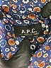 APC Print Blue Casual Dress Size M - photo 6