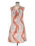 Shein Graphic Orange Cocktail Dress Size 8/10 - photo 1