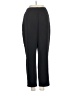 Zara 100% Polyester Solid Black Casual Pants Size M - photo 2