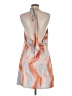 Shein Graphic Orange Cocktail Dress Size 8/10 - photo 2