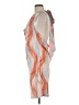 Shein Graphic Orange Cocktail Dress Size 8/10 - photo 5