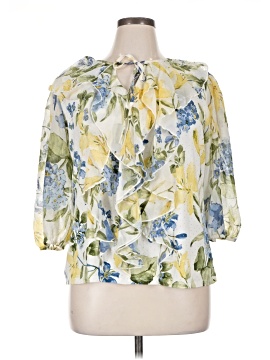 Kate And Lily 3/4 Sleeve Blouse