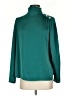 Maison d' Amelie 100% Polyester Teal Green Long Sleeve Blouse Size S - photo 1