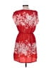Forever 21 100% Polyester Red Casual Dress Size L - photo 2