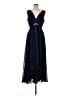 Eliza J 100% Polyester Solid Blue Cocktail Dress Size 8 - photo 1