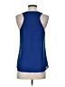 Fossil Solid Blue Tank Top Size S - photo 2