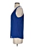 Fossil Solid Blue Tank Top Size S - photo 5