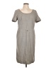 Escada Gray Casual Dress Size EU 42 / US 12 - photo 1