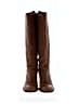 Tory Burch 100% Leather Brown Boots Size 9 1/2 - photo 2