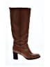 Tory Burch 100% Leather Brown Boots Size 9 1/2 - photo 1