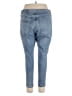 Lane Bryant Solid Blue Jeans Size 18 (petite) - photo 2