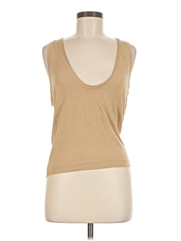 Joah Brown Sleeveless T-Shirt (view 1)
