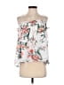 Club Monaco 100% Polyester White Green Sleeveless Blouse Size S - photo 1