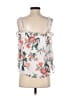 Club Monaco 100% Polyester White Green Sleeveless Blouse Size S - photo 2