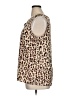 CAbi 100% Polyester Animal Print Brown Sleeveless Blouse Size XL - photo 5