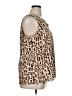 CAbi 100% Polyester Animal Print Brown Sleeveless Blouse Size XL - photo 4