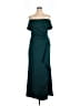 Xscape Teal Cocktail Dress Size 14w - photo 1