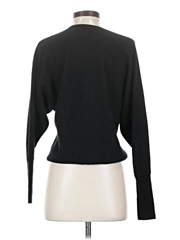 Vertical Design Cashmere Pullover Sweater (view 2)
