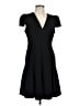 DKNY Solid Black Cocktail Dress Size 10 - photo 1