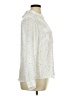 Notations 100% Polyester Stars Ivory Long Sleeve Blouse Size 1X - photo 4
