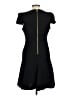DKNY Solid Black Cocktail Dress Size 10 - photo 2