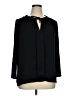 Meadow Rue 100% Polyester Black Long Sleeve Blouse Size XL - photo 1