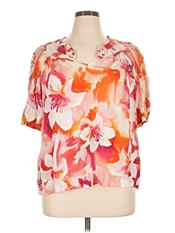 Tyler Boe Short Sleeve Blouse (view 1)