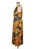 Studio One Paisley Orange Casual Dress Size L - photo 5