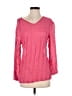 Letarte 100% Rayon Pink 3/4 Sleeve Top Size S - photo 1