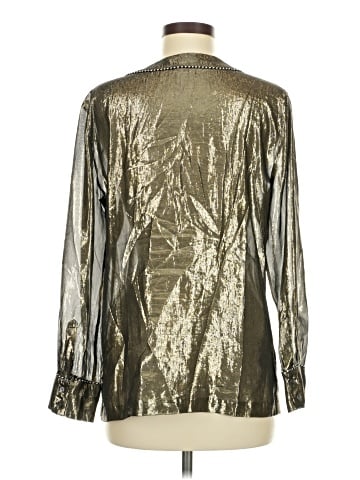 J.Crew Long Sleeve Silk Top (view 2)