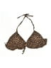Unbranded Animal Print Brown Swimsuit Top Size 2X - photo 1