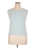 Statements Teal Sleeveless Top Size XL - photo 1