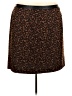 Talbots Animal Print Brown Casual Skirt Size 24W - photo 1