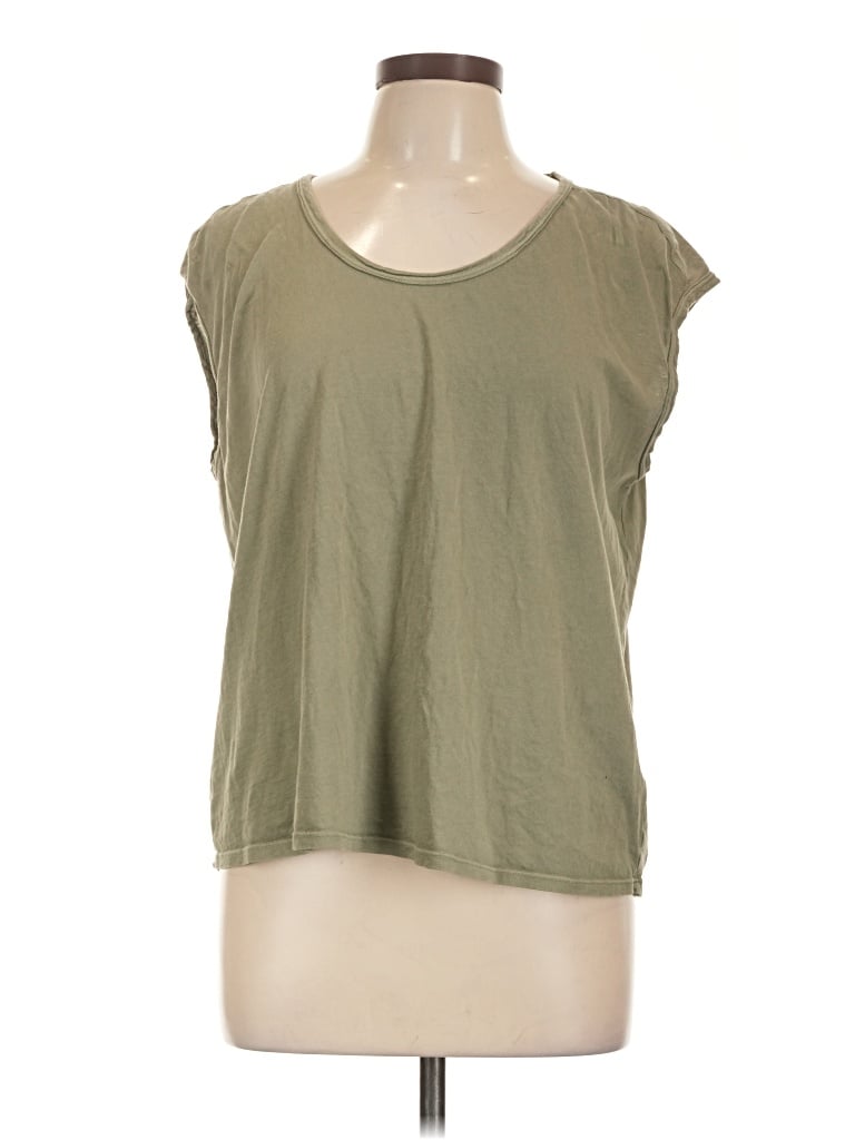 Pre-owned Hello Nite Sleeveless T-shirt In Green