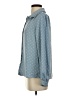 Unbranded 100% Polyester Polka Dots Blue Long Sleeve Blouse Size S - photo 5