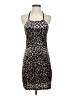 Wild Fable Animal Print Brown Cocktail Dress Size XS - photo 1