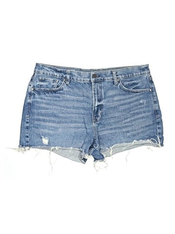 a.n.a. A New Approach Denim Shorts (view 1)