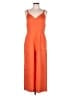Boden 100% Linen Solid Orange Jumpsuit Size 10 - photo 1