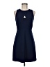 Milly Solid Blue Cocktail Dress Size 6 - photo 1