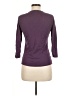 Chaps Purple 3/4 Sleeve Top Size M - photo 2