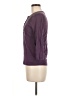 Chaps Purple 3/4 Sleeve Top Size M - photo 5