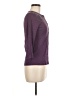 Chaps Purple 3/4 Sleeve Top Size M - photo 4