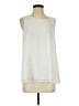 Pleione 100% Polyester Ivory Sleeveless Blouse Size S - photo 1