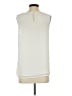 Pleione 100% Polyester Ivory Sleeveless Blouse Size S - photo 2