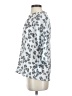 Alex & Parker Silver 3/4 Sleeve Blouse Size S - photo 5