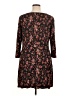 Peruvian Connection Floral Brown Casual Dress Size XL - photo 2