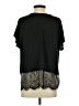 Eri + Ali Black Short Sleeve Top Size S - photo 2