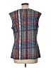Notations Blue Sleeveless Blouse Size L - photo 2