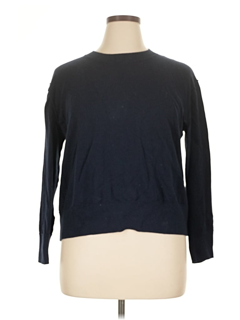 Pre-owned L.l.bean Pullover Sweater In Black