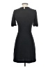 Madewell Solid Black Cross-Front Button Dress Size XXS - photo 2
